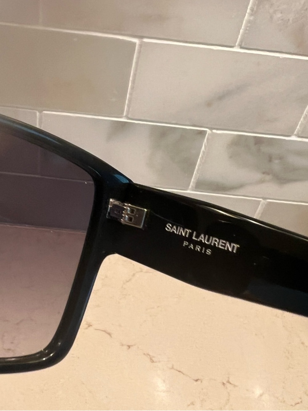 Saint Laurent Black Grey Sunglasses SLM9 - Picture 15 of 15